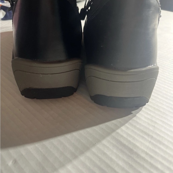 Torrid Women Snow Black Winter Rain combat Sherpa rubber sole faux fur Boots 10 - Picture 5 of 13